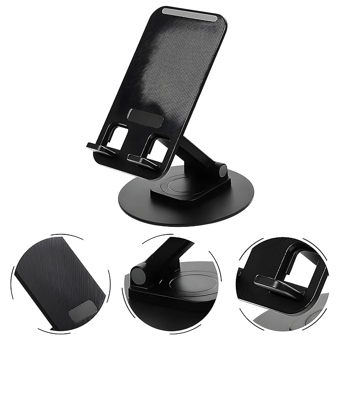 360 Roted Mobile Desk top Stand