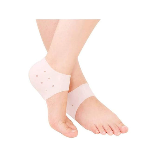Healcrecker Silicone Gel Heel Pad Socks For Heel Swelling