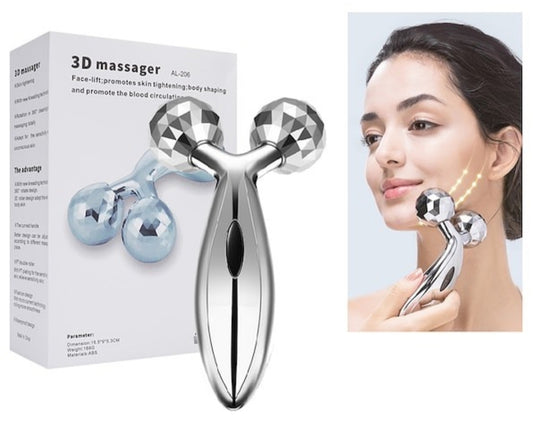 3D Roller Face Massager Y-Shape