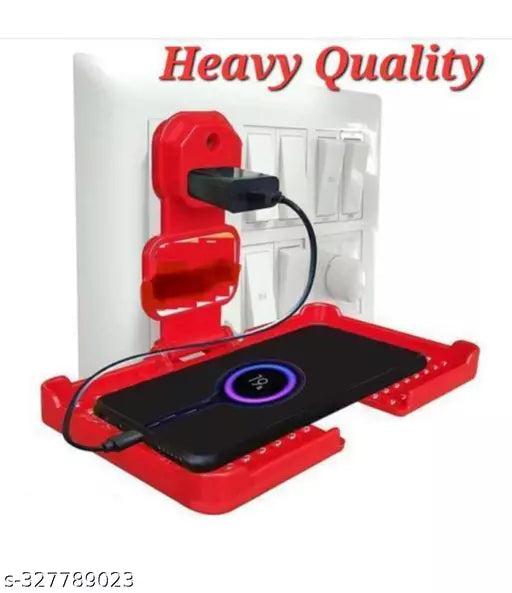 Wall Stand for Charging Mobile Just fit in Socket and Hang/Mobile Charging Stand for Wall Holder