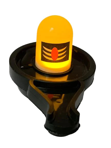 017 Water Sensor shivling and diyas, Smokeless Sensor Led Light for Indoor and Outdoor Festival Decoration Light (Shivling)