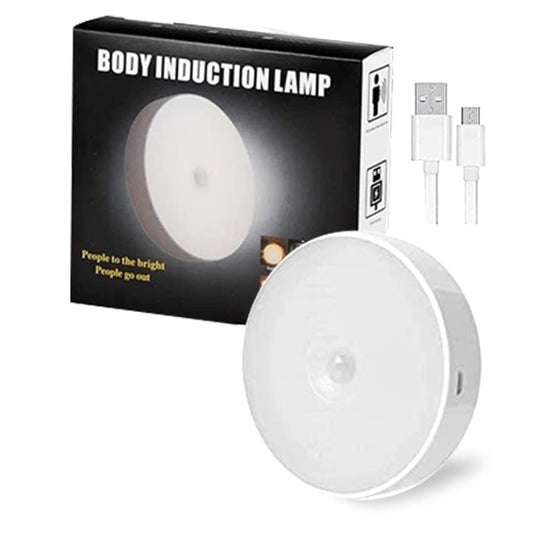 UK-0227 Motion Sensor Induction Night Lamp Light with Magnetic Base for Home