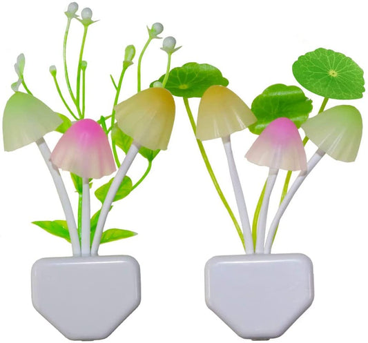 UK-0129  Mushroom Lamp Automatic Sensor Light Multi-Color Changing Best Night Avatar LED Bulbs
