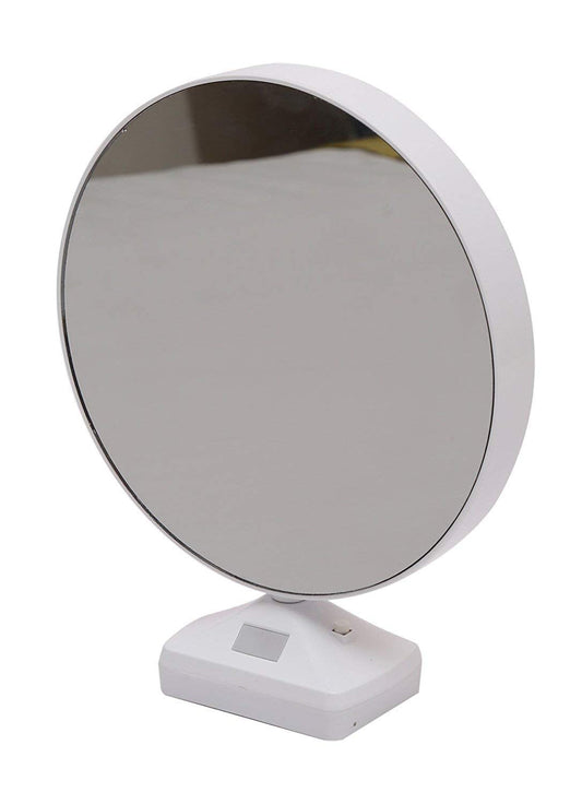 UK-0174 Magic Mirror Photo Frames with LED Light Inside Round & Customized Personal Photograph with USB Cable