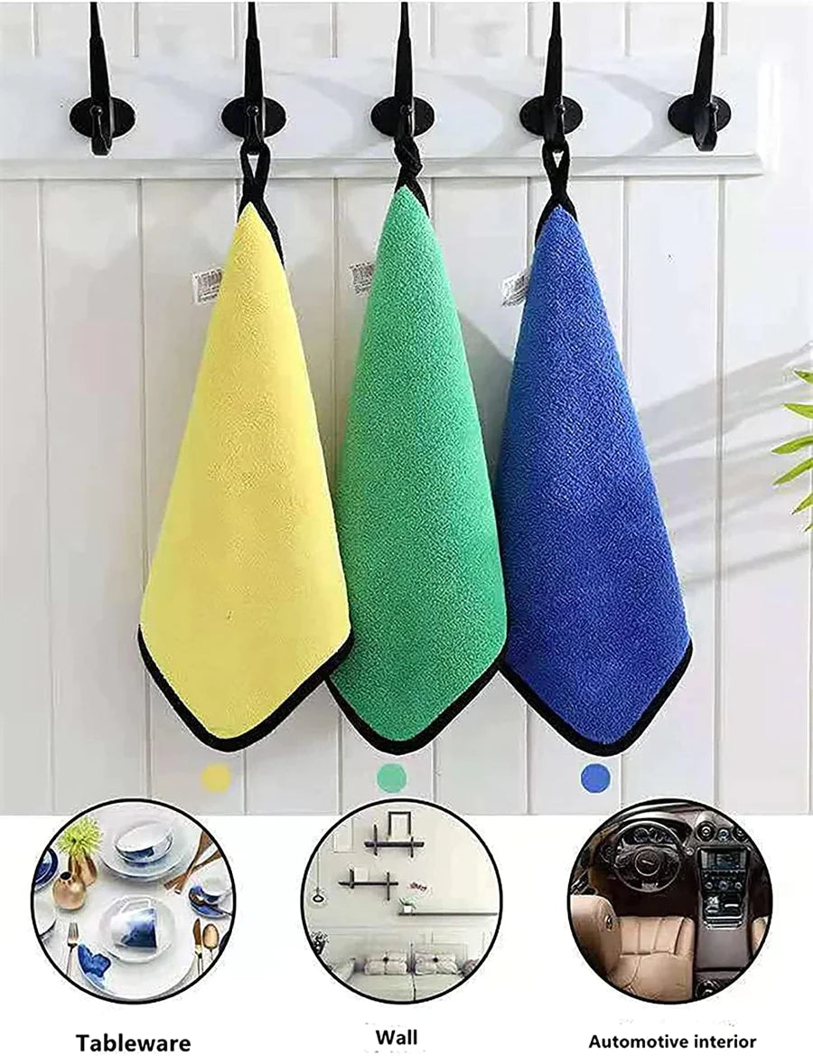019 Microfiber Cloth for Car and Bike Cleaning | 40x30 cm | 600 GSM | Multipurpose Kitchen and Car Accessories | Ultra Absorbent Polishing and Detailing Cloth